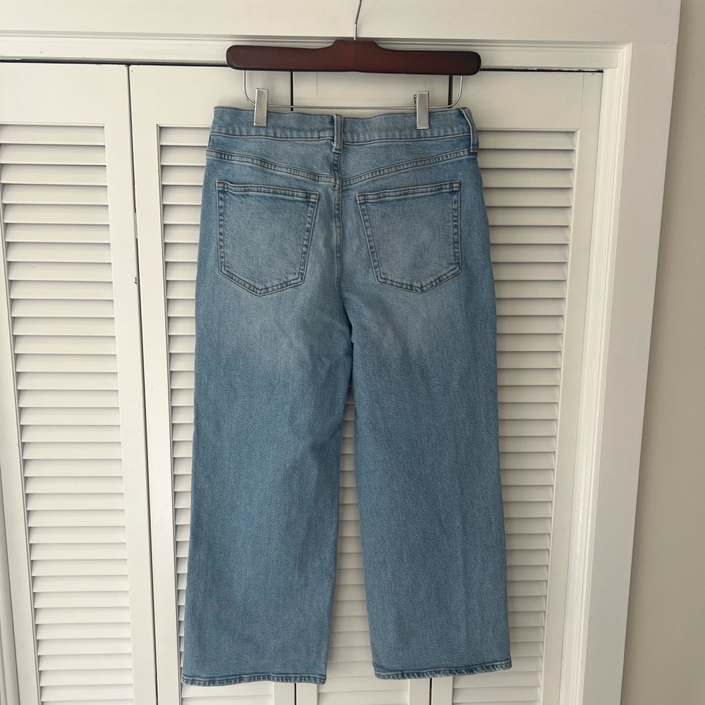 J. Crew Slim Wide Light Blue Jeans